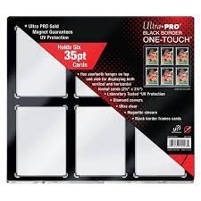 One Touch Magnetic 6 card frame (Black)